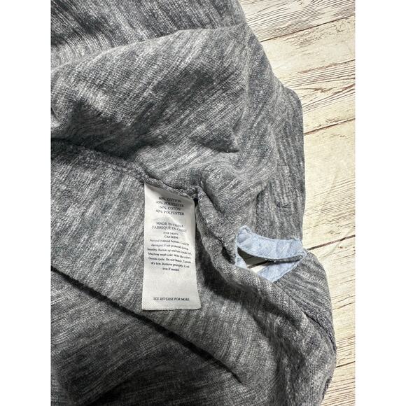 Faherty Polo Golf Shirt Men's Size XXL Big Heathered Gray Short Sleeve - Picture 5 of 7